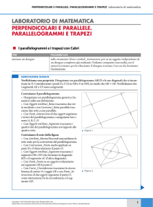 LABORATORIO DI MATEMATICA PERPENDICOLARI E
