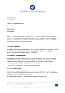 Betmiga, INN-mirabegron - EMA