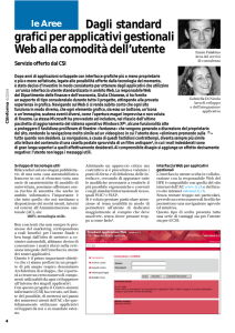 Dagli standard grafici per applicativi gestionali Web alla comodità