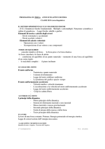 - Il S.I. Grandezze fisiche fondamentali. Multipli e sottomultipli