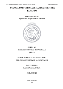 SCUOLA SOTTUFFICIALI MARINA MILITARE TARANTO