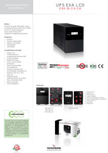 UPS EXA LCD