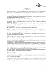 i docenti - Centro Scolastico Diocesano Redemptoris Mater