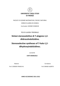 elaborato - Corso di Laurea Triennale in Chimica - UniFI