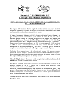 Progetto ”LES MISERABLES” - Comune di Pieve di Cento