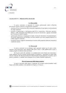 Scarica il programma - AC INFN - Istituto Nazionale di Fisica Nucleare