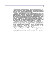 L`economia mondiale è un insieme di economie nazionali, ciascuna