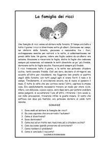 La famiglia dei ricci