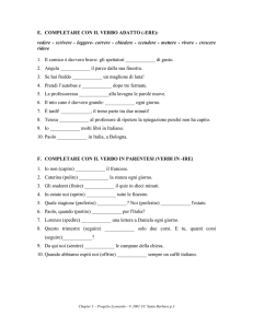 i verbi #2