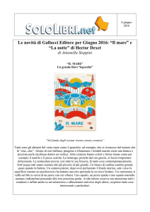 “Il mare” e “La notte” di Hector Dexet