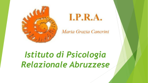 PERCORSO VERSO L`EMANCIPAZIONE DALLA FAMIGLIA