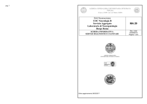 MA29 Servizio Aggregato LAB NEUROPATOLOGIA