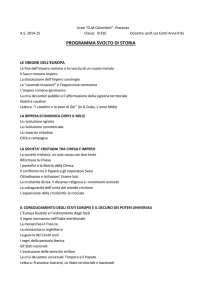 3^ ES E - Liceo Statale GM Colombini