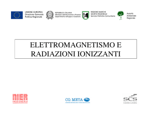 ELETTROMAGNETISMO E RADIAZIONI IONIZZANTI