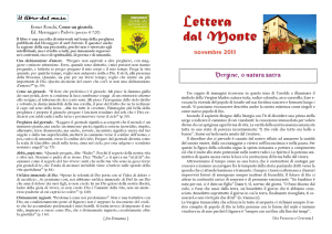 Come un girasole - Frati Servi di Maria