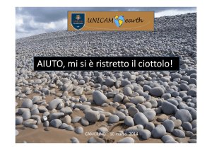 AIUTO, mi si è ristretto il ciottolo!