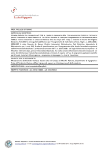 Ottorino Padulosi - Scuola di Ingegneria UNIBAS