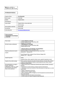 CURRICULUM VITAE DIRIGENTI Inno