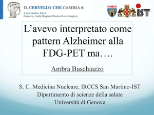 Il ruolo del reticolo endoplasmatico nella captazione dell`FDG nel