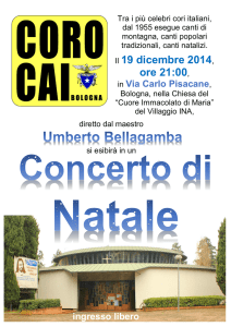 Il 19 dicembre 2014, ore 21:00