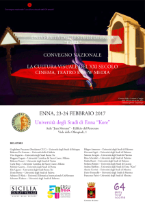 ENNA, 23-24 FEBBRAIO 2017 Università degli Studi di Enna “Kore”