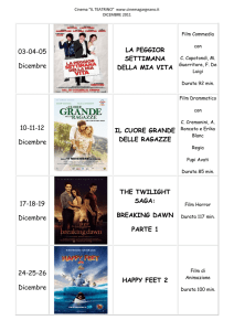 03-04-05 Dicembre LA PEGGIOR SETTIMANA DELLA MIA VITA 10