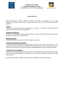paracentesi - Istituto Oncologico Veneto