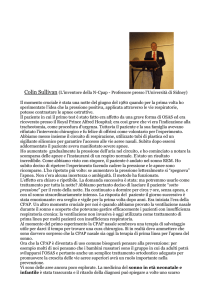 Colin Sullivan (L`inventore della N-Cpap