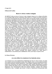 La vera sfida è la creazione di un`azienda unica