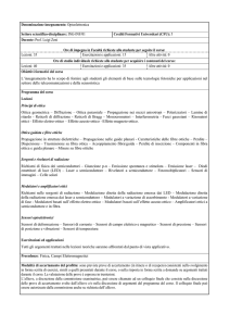 Programma del Corso