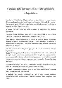 Il presepe della parrocchia Immacolata Concezione a Capodichino