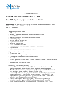 Classe 1a C Indirizzo Tecnico grafica e