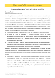Giuseppe Tibaldi - Medicina e Persona