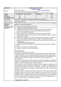 Fisiologia dei sistemi