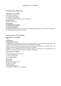 Matematica I Classico