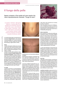 fungo di mare - Il Dermatologo Risponde
