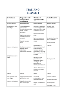italiano - Istituto Comprensivo D`Alessandro Risorgimento Teramo