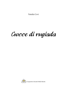 Gocce rugiada libro