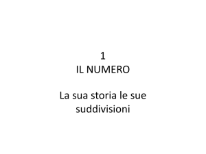 il numero - Centro Morin