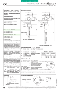 52 52 Interruttori di livello a vibrazione LVL-Exd