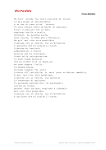 Franco Battiato Vite Parallele