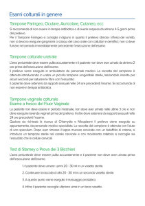 Esami colturali in genere