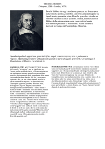 THOMAS HOBBES - Istituto Superiore Statale “PITAGORA”