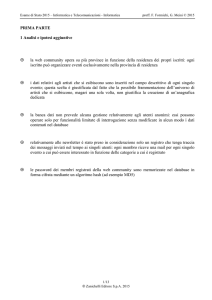 Soluzione Zanichelli - Seconda prova Informatica 2015