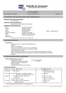 Scheda di Sicurezza