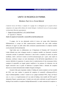 unita` di ricerca di parma
