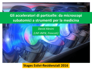 Gli acceleratori di particelle: da microscopi subatomici a strumenti