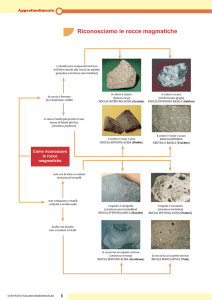 Riconosciamo le rocce magmatiche