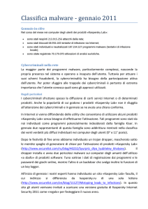 Classifica malware