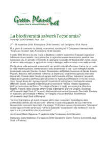 Leggi l`articolo - Fondazione Diritti Genetici